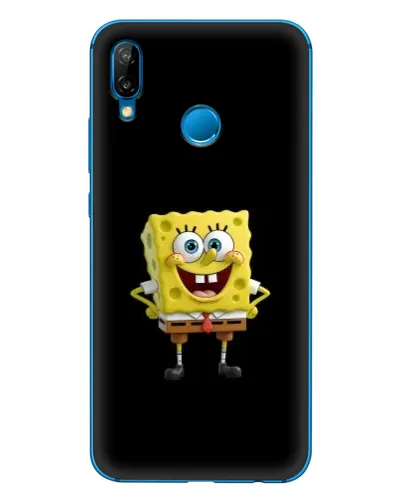 Чехол для Huawei P20 Lite (2019) с картинкой «Классический Губка Боб»