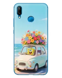 Чехол для Huawei P20 Lite (2019) с картинкой «Автомобильное путешествие»