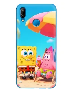 Чехол для Huawei P20 Lite (2019) с картинкой «Отдых на пляже»