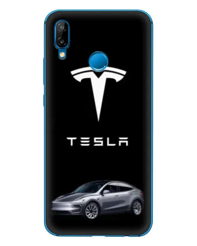 Чехол для Huawei P20 Lite (2019) с картинкой «Tesla Model Y» Чехол для Huawei P20 Lite (2019) с картинкой «Tesla Model Y»