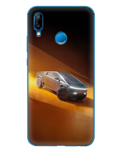 Чехол для Huawei P20 Lite (2019) с картинкой «Cybertruck в пустыне» Чехол для Huawei P20 Lite (2019) с картинкой «Cybertruck в пустыне»