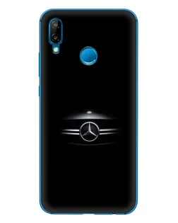 Чехол для Huawei P20 Lite (2019) с картинкой «Mercedes — абстрактные линии»