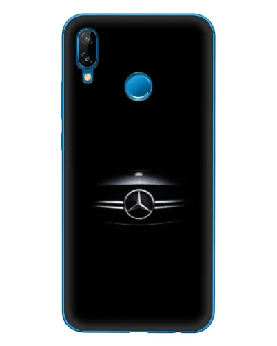 Чехол для Huawei P20 Lite (2019) с картинкой «Mercedes — абстрактные линии»
