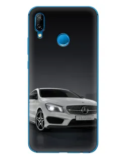 Чехол для Huawei P20 Lite (2019) с картинкой «Mercedes AMG GT Silver»