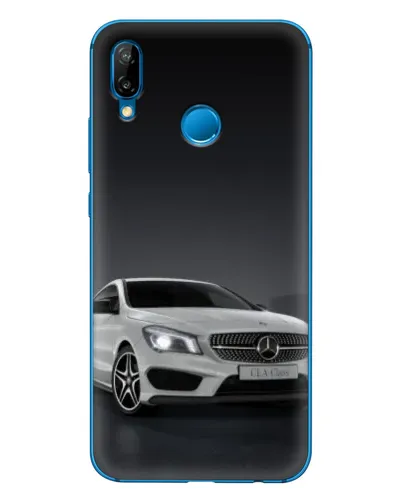 Чехол для Huawei P20 Lite (2019) с картинкой «Mercedes AMG GT Silver»