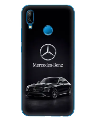 Чехол для Huawei P20 Lite (2019) с картинкой «Mercedes — решетка радиатора»