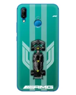 Чехол для Huawei P20 Lite (2019) с картинкой «Mercedes AMG Petronas»
