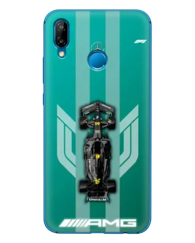 Чехол для Huawei P20 Lite (2019) с картинкой «Mercedes AMG Petronas»
