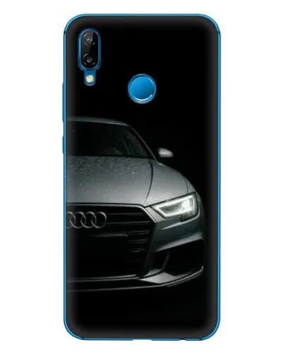 Чехол для Huawei P20 Lite (2019) с картинкой «Audi — детализация кузова» Чехол для Huawei P20 Lite (2019) с картинкой «Audi — детализация кузова»