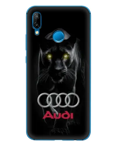 Чехол для Huawei P20 Lite (2019) с картинкой «Пантера и Audi» Чехол для Huawei P20 Lite (2019) с картинкой «Пантера и Audi»