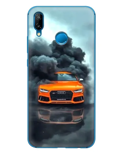Чехол для Huawei P20 Lite (2019) с картинкой «Audi в облаках дыма» Чехол для Huawei P20 Lite (2019) с картинкой «Audi в облаках дыма»