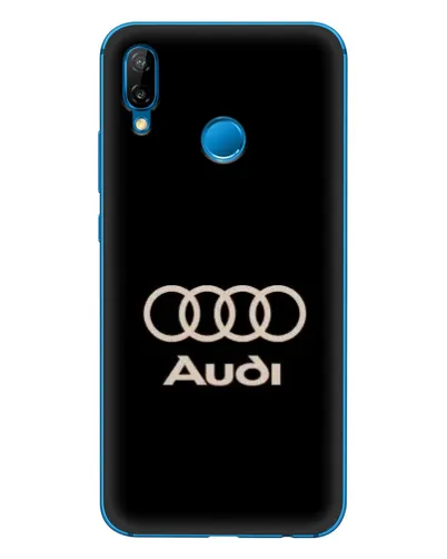 Чехол для Huawei P20 Lite (2019) с картинкой «Audi — золотой логотип» Чехол для Huawei P20 Lite (2019) с картинкой «Audi — золотой логотип»