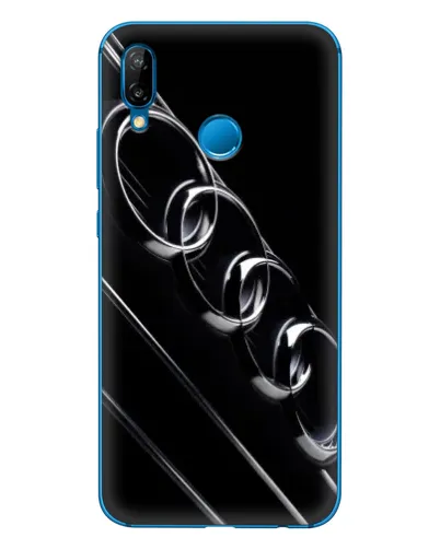 Чехол для Huawei P20 Lite (2019) с картинкой «Audi — абстрактные кольца» Чехол для Huawei P20 Lite (2019) с картинкой «Audi — абстрактные кольца»