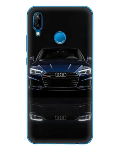 Чехол для Huawei P20 Lite (2019) с картинкой «Audi — ночное отражение» Чехол для Huawei P20 Lite (2019) с картинкой «Audi — ночное отражение»