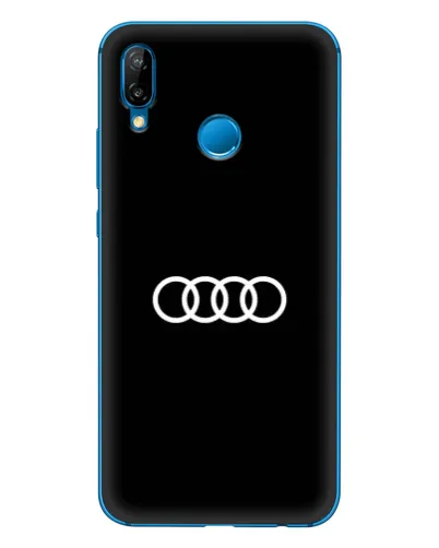Чехол для Huawei P20 Lite (2019) с картинкой «Audi White Logo» Чехол для Huawei P20 Lite (2019) с картинкой «Audi White Logo»