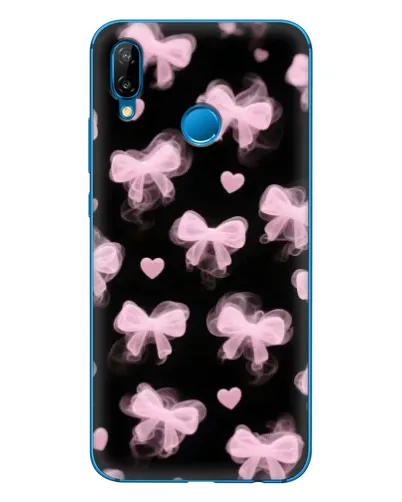 Чехол для Huawei P20 Lite (2019) с картинкой «Геометрия банта»