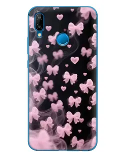 Чехол для Huawei P20 Lite (2019) с картинкой «Неоновое кружево»