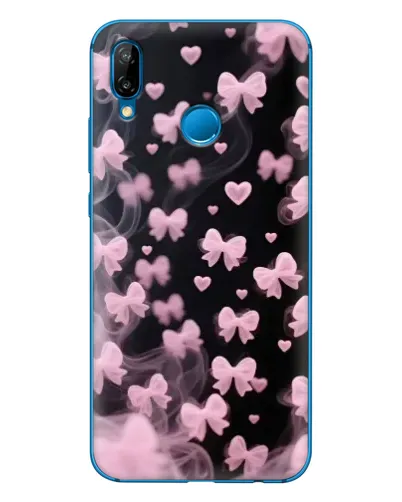 Чехол для Huawei P20 Lite (2019) с картинкой «Неоновое кружево»