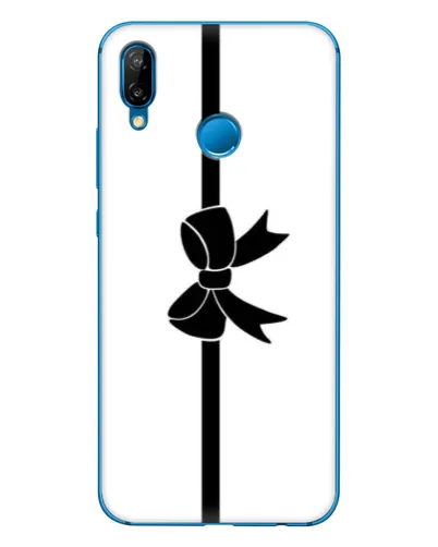 Чехол для Huawei P20 Lite (2019) с картинкой «Вертикальный бант»
