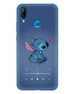 Чехол для Huawei P20 Lite (2019) с картинкой «Музыкальный Stitch»