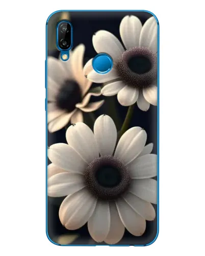 Чохол для Huawei P20 Lite (2019) з картинкою «Білі маргаритки макро» Чохол для Huawei P20 Lite (2019) з картинкою «Білі маргаритки макро»