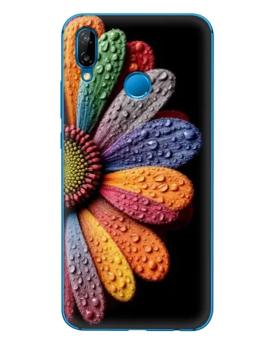 Чохол для Huawei P20 Lite (2019) з картинкою «Райдужна квітка» Чохол для Huawei P20 Lite (2019) з картинкою «Райдужна квітка»