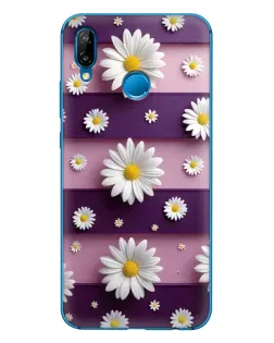 Чохол для Huawei P20 Lite (2019) з картинкою «Ромашки на фіолетовому» Чохол для Huawei P20 Lite (2019) з картинкою «Ромашки на фіолетовому»