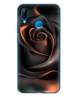 Чохол для Huawei P20 Lite (2019) з картинкою «Шовкова чорна троянда» Чохол для Huawei P20 Lite (2019) з картинкою «Шовкова чорна троянда»