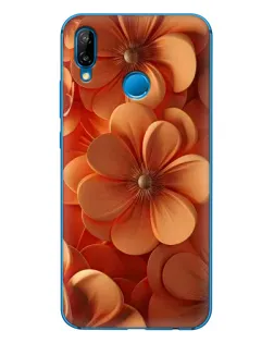 Чохол для Huawei P20 Lite (2019) з картинкою «Помаранчева макро квітка» Чохол для Huawei P20 Lite (2019) з картинкою «Помаранчева макро квітка»