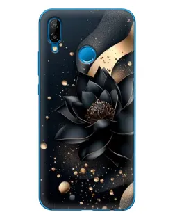 Чохол для Huawei P20 Lite (2019) з картинкою «Чорний лотос» Чохол для Huawei P20 Lite (2019) з картинкою «Чорний лотос»