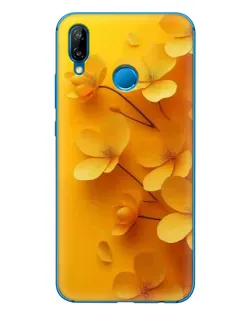 Чохол для Huawei P20 Lite (2019) з картинкою «Золоті пелюстки» Чохол для Huawei P20 Lite (2019) з картинкою «Золоті пелюстки»