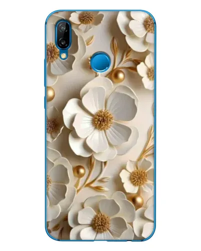 Чохол для Huawei P20 Lite (2019) з картинкою «Білі паперові квіти» Чохол для Huawei P20 Lite (2019) з картинкою «Білі паперові квіти»