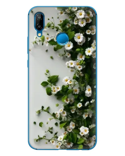 Чохол для Huawei P20 Lite (2019) з картинкою «Гілка дрібних білих квітів» Чохол для Huawei P20 Lite (2019) з картинкою «Гілка дрібних білих квітів»