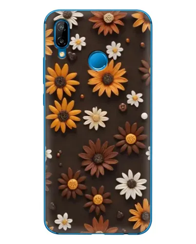 Чохол для Huawei P20 Lite (2019) з картинкою «Візерунок з маленьких соняшників» Чохол для Huawei P20 Lite (2019) з картинкою «Візерунок з маленьких соняшників»