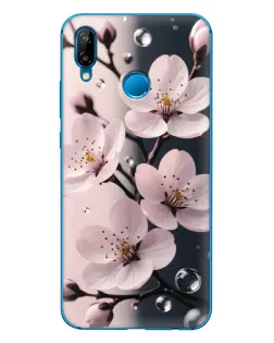 Чохол для Huawei P20 Lite (2019) з картинкою «Ніжня сакура та краплі» Чохол для Huawei P20 Lite (2019) з картинкою «Ніжня сакура та краплі»