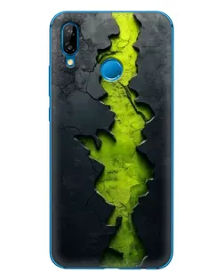 Чехол для Huawei P20 Lite (2019) с картинкой «Салатовый разлом скалы» Чехол для Huawei P20 Lite (2019) с картинкой «Салатовый разлом скалы»