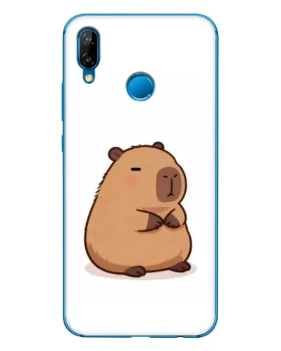 Чехол для Huawei P20 Lite (2019) с картинкой «Толстенькая капибара» Чехол для Huawei P20 Lite (2019) с картинкой «Толстенькая капибара»