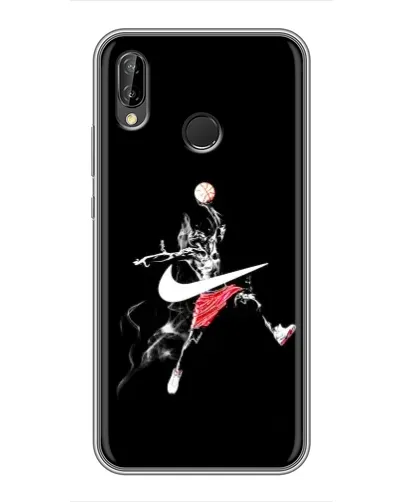 Чехол для Huawei P20 Lite (ANE-L02) с картинкой «Jordan Jumpman»