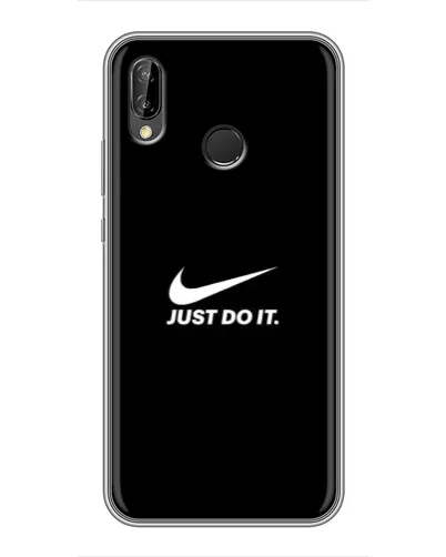 Чехол для Huawei P20 Lite (ANE-L02) с картинкой «Минимализм от Nike»