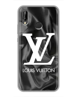 Чехол для Huawei P20 Lite (ANE-L02) с картинкой «Шелковый Louis Vuitton»