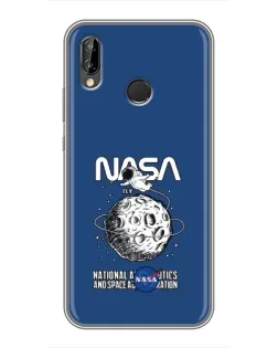 Чехол для Huawei P20 Lite (ANE-L02) с картинкой «NASA — лунная миссия» Чехол для Huawei P20 Lite (ANE-L02) с картинкой «NASA — лунная миссия»