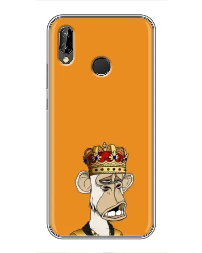 Чехол для Huawei P20 Lite (ANE-L02) с картинкой «Золотая обезьяна Bored Ape» Чехол для Huawei P20 Lite (ANE-L02) с картинкой «Золотая обезьяна Bored Ape»