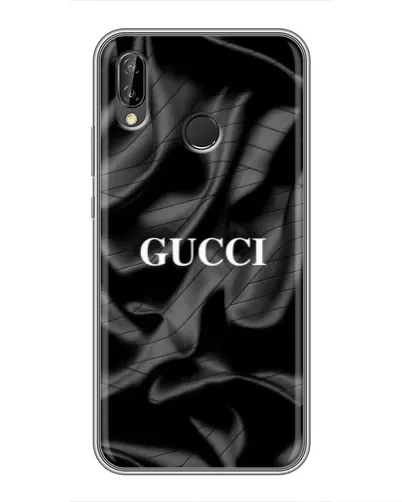 Чехол для Huawei P20 Lite (ANE-L02) с картинкой «Gucci — шелковые волны»