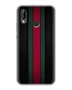 Чехол для Huawei P20 Lite (ANE-L02) с картинкой «Gucci — неоновая линия»