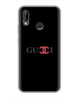Чехол для Huawei P20 Lite (ANE-L02) с картинкой «Gucci — красный градиент»