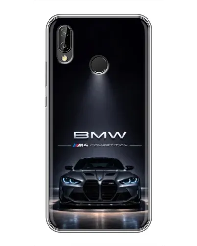 Чехол для Huawei P20 Lite (ANE-L02) с картинкой «BMW сквозь ночной город» Чехол для Huawei P20 Lite (ANE-L02) с картинкой «BMW сквозь ночной город»