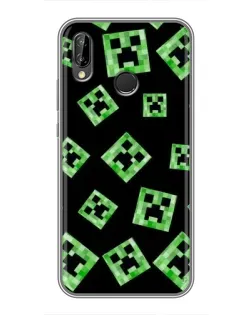 Чохол для Huawei P20 Lite (ANE-L02) з картинкою «Паттерн з кріперами» Чохол для Huawei P20 Lite (ANE-L02) з картинкою «Паттерн з кріперами»