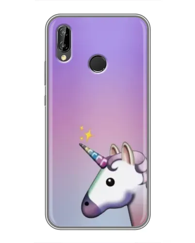 Чехол для Huawei P20 Lite (ANE-L02) с картинкой «Единорог градиент» Чехол для Huawei P20 Lite (ANE-L02) с картинкой «Единорог градиент»