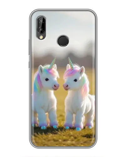 Чехол для Huawei P20 Lite (ANE-L02) с картинкой «Пара единорогов» Чехол для Huawei P20 Lite (ANE-L02) с картинкой «Пара единорогов»