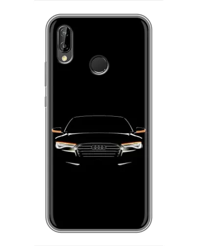 Чехол для Huawei P20 Lite (ANE-L02) с картинкой «Audi — ночной контур» Чехол для Huawei P20 Lite (ANE-L02) с картинкой «Audi — ночной контур»
